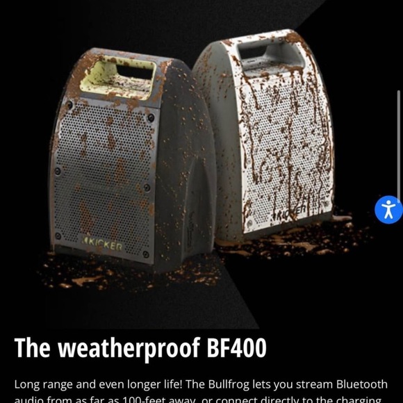 Kicker Audio Bluetooth / Wireless Speaker - Picture 3 of 7